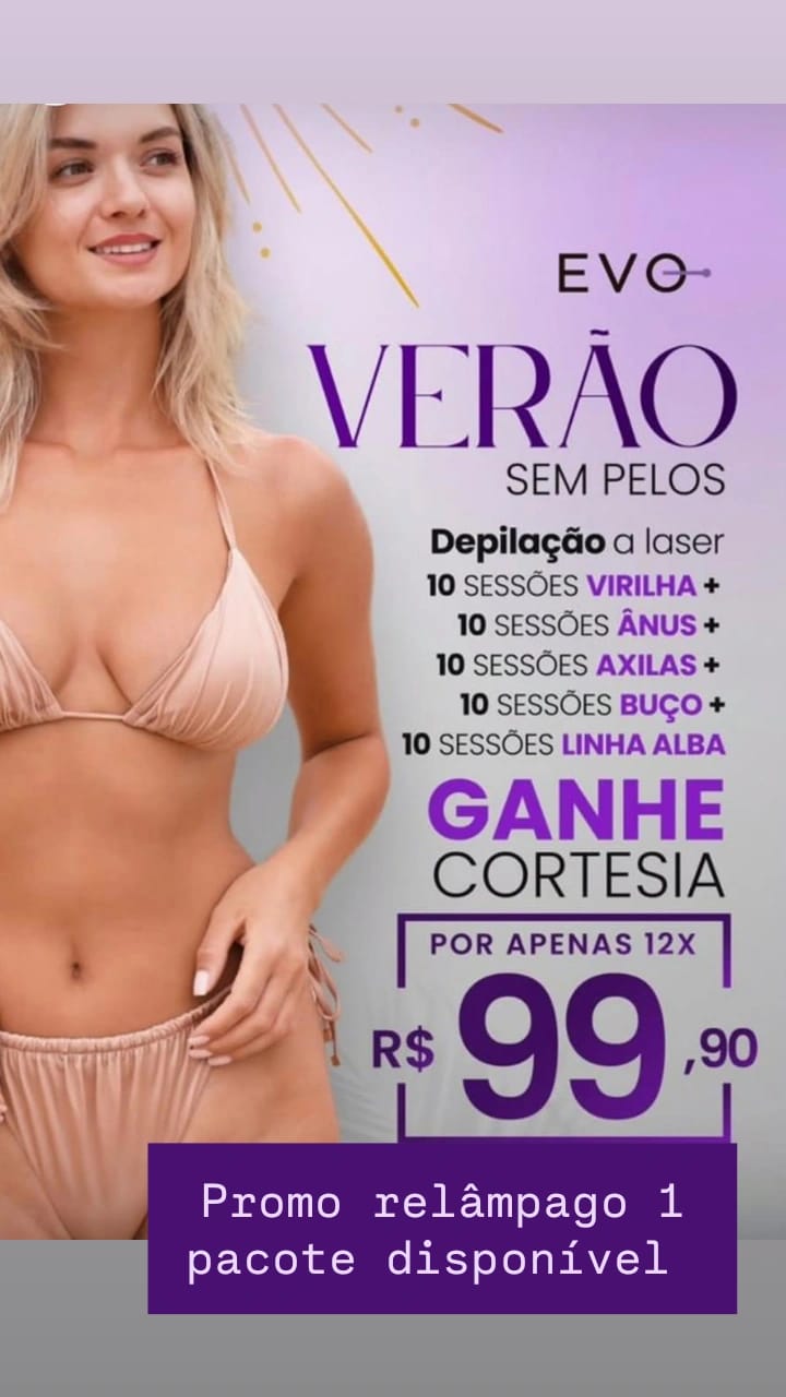 Evo+Clinic Indaiatuba - Depilação a laser